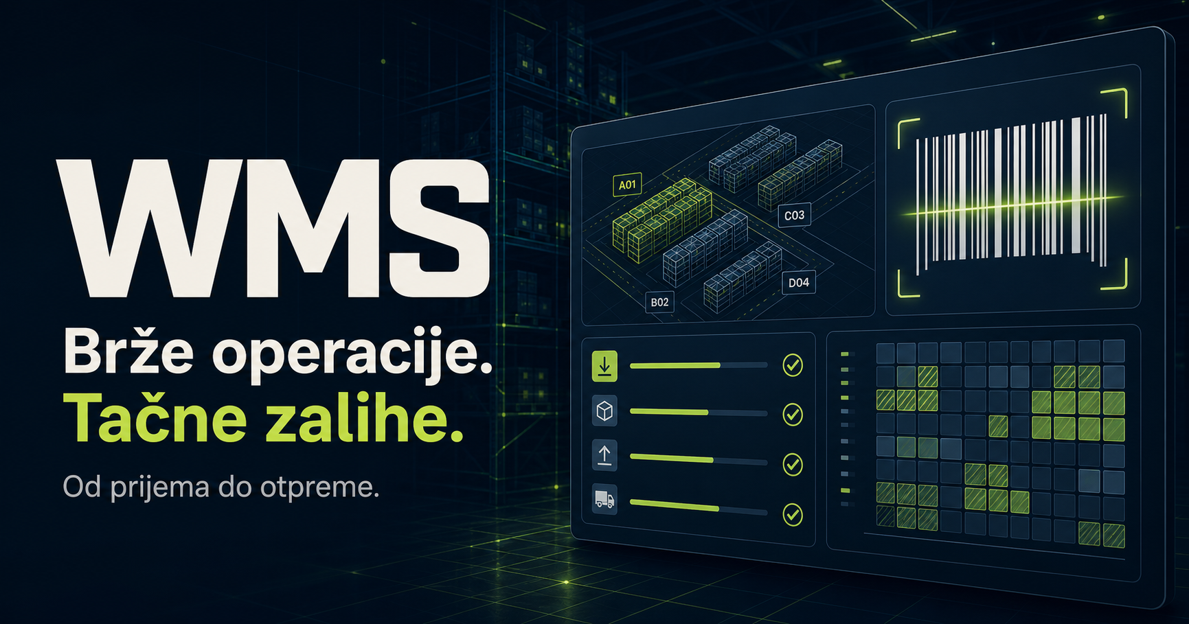 WMS — brže operacije i tačne zalihe
